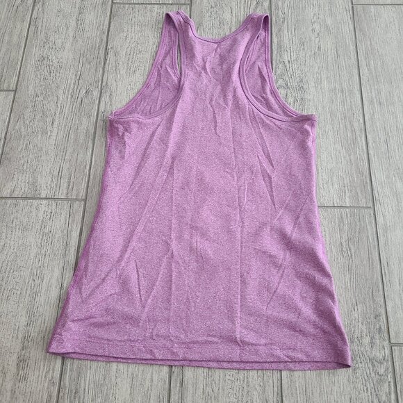 Nike dri-fit women's purple athletic running tank top "Miles Ahead" size XS - Picture 9 of 9